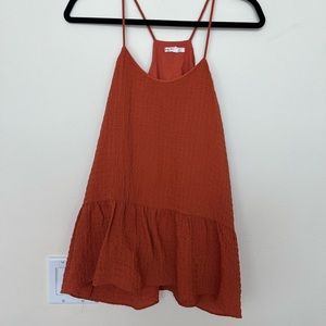 Burnt orange tank